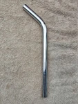 Gt Bmx Layback Seat 22.2MM Stamped Coin / Circle Logo - Old School Used. Fixed Price $286.00.