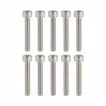 Sunlite M4X25MM Stainless Steel Socket Cap Bolts - Chrome Plated Bike Fixing. Fixed Price $14.49.