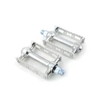 Mks Sylvan Touring Alloy Pedals Silver Pair 9/16IN Crmo Spindle. Fixed Price $36.98.
