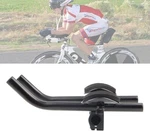 Aero Bars,bicycle Bike Armrest Handlebars Tt Aluminum Alloy Black Fo.... Fixed Price $38.99.