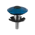 ORIGIN-8 Threadless Headset Top Cap & Bolt 1-1/8 Ano Blue + Fork Star Nut. Fixed Price $11.96.