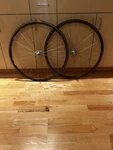 Campagnolo Nuovo Record Pista Wheelset Fixed Gear Track Araya Aero Mavic Gel 280. Fixed Price $400.00.
