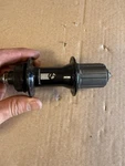 Bontrager 32 Spoke Rear Road Bike Hub 135MM Qr Shimano Centerlock Disc. Fixed Price $40.00.