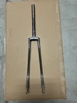Nos Vintage Tange Levin Chrome Steel Fork 1" Threaded Steerer Uncut. Fixed Price $119.00.