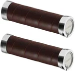 Brooks Slender Leather Bicycle Grips Brown Both Sized 130 Mm. Fixed Price $99.50.