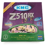 Kmc Z510HX Neo Chrome 1/8" Single-speed Chain Heavy-duty Bike Bmx Color. Fixed Price $26.65.