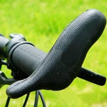 Black Cycling Mtb Sports Bike Anti-shock Bicycle Handlebar Rubber End Grips. Fixed Price $7.99.