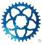 5DEV Blue, Sram 3-BOLT Direct Mount Chainring, 32T, 3MM Offset. Fixed Price $80.00.
