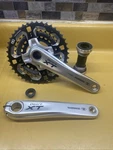 Silver Shimano Deore Xt FC-M770 Triple 44/32/22 175MM Crankset W Bottom Bracket. Fixed Price $99.99.