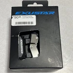Exustar E-PR73ST Road Bike Clipless Delta-style Race Pedals With Cleats Black. Fixed Price $60.00.