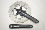 Sram 10 Speed Cyclocross Road Bicycle 175 Mm Power Spline 52/36 Crankset. Fixed Price $79.00.