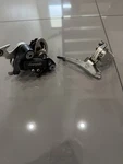 Vintage Campagnolo Super Record Road Derailleur Front And Rear. Fixed Price $99.00.