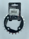 ORIGIN8 Chainring 22T 64 Bcd 4-BOLT Aluminum Black/silver Non Ramped. Fixed Price $12.37.