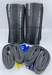 Pair Vittoria Rubino Pro Iv G2.0 700C 30MM Folding Black Clincher Tires & Tubes!. Fixed Price $59.99.