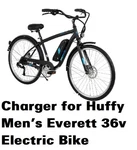 Power Supply Battery Charger For Huffy Men's Everett Electric Bike (not 3 Pin). Fixed Price $32.42.