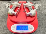 Vintage Shimano 600 Pedals PD-6207 Toe Clips Tricolor 9/16" Triangular Aero 386G. Fixed Price $33.00.