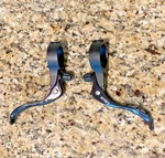 Tektro RL721 Cross Levers - 31.8MM Clamp Diameter, Pair, Matte Black. Fixed Price $15.00.
