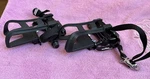 Wellgo VM248DJ Aluminum Alloy Platform Bike Pedals W/cages Adjustable Straps. Fixed Price $14.77.