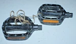 Flat Bike Pedals Black Aluminum Mtb Touring Road Hybrid FP-965 Fast Usa Shipper. Fixed Price $32.81.