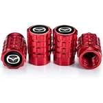 Preeth Wheel Replacement For Mazda,tire Caps Cover Air Valve Stem (4PCS) Red. Fixed Price $32.30.