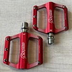 Krsec Flat Pedals Red Aluminum Alloy With Oil-free Bearings 9/16 Inch. Fixed Price $71.53.