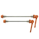 Omni Racer Worlds Lightest Race-lite Titanium Road Wheel Skewers 46G: Orange. Fixed Price $49.95.