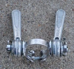 Suntour Downtube Shifters Vintage Road Bike Friction Lever Cyclone Gt Clamp. Fixed Price $20.40.