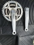 Vintage Shimano Deore Xt FC-M739 Triple Crankset Square Taper 175 22 32 42. Fixed Price $40.00.
