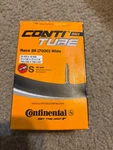 Bicycle Tube Race 28 (700C) Wide 42MM Continental Tire Co. New Sealed. Fixed Price $13.99.