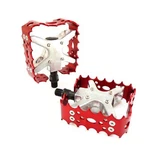 Wellgo Bmx Mtb New Bear Trap Iii Old School Bike Pedal 9/16" Or 1/2" Red Green. Fixed Price $36.90.