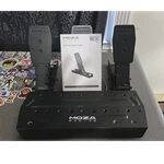 Moza Sr-p Lite Pedal Set With Clutch, Includes Performance Kit & Alien Mod. Fixed Price $150.00.