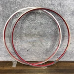 Velocity Razor 700C Rim Set 28H 32H Red Clincher Road Alloy Presta Australia. Fixed Price $199.99.