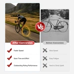 28"/29'' 48V 1000W Lcd Electric Bicycle Motor Conversion Kit E-bike Rear Wheel. Fixed Price $207.05.