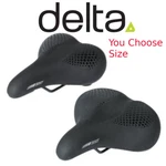 Delta Comfort Memory Foam Black Bike Saddle Medium Large Unisex Seat. Fixed Price $29.92.