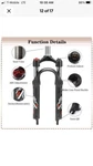 Bucklos 20IN Mtb Bmx Folding Bike Suspension Fork 1-1/8" Disc Brake Preload. Fixed Price $59.95.