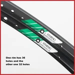 Nos Campagnolo Stheno Clincher Rims 26" 36H 32H Vintage Mtb Mountain Bike Old. Fixed Price $229.00.
