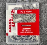 Sram PC-1 Singlespeed Bicycle Mtb Chain Nickel 114 Links Power Lock Brand New. Fixed Price $19.95.