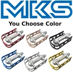 Classic Mks BM-7 Alloy Bmx Wide Platform Bike Pedals Choose Your Color. Fixed Price $41.32.