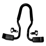 Tranzx Alloy Bicycle Tri-bar With Rubber Grips-black. Fixed Price $34.95.