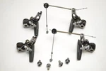 Shimano Stx Rc Bicycle Dark Silver Anodized Cantilever Brakes Set BR-MC33. Fixed Price $34.00.