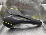 Giant Connect - Upright Comfort Cutout Unisex Bicycle Saddle Seat Black Yellow. Fixed Price $18.95.