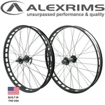 26" Fat Bike Alex Blizzerk 70 Front 9X135MM &rear 10X190MM Tubeless Qr Wheelset. Fixed Price $405.50.