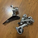 Used Vintage Shimano Deore Derailleur Set Front FD-MT62/ Rear RD-MT62. Fixed Price $55.00.
