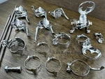 Nos Campagnolo Pump & Cable Clips / Guides Bolts Vintage Roadbike Tour Bicycle. Fixed Price $56.00.