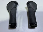 Velo Mtb Bike Handlebar Grips 138MM With Ends- Black X Grey. Fixed Price $18.00.