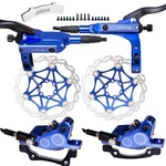 Jfoyh 4-PISTON Mtb Hydraulic Brake Set With 160MM Floating Disc Rotors, Front.... Fixed Price $149.15.