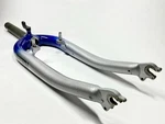 Cannondale Pepperoni Fork 1/4 Roller Cam Mtb Blue Silver Fade Usa Defect. Fixed Price $59.99.