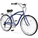 Mooncool Adults Beach Cruiser Bike, 26 Inch Commuter Bicycle 7-SPEED City Bikes. Fixed Price $248.99.