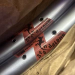 New Pair Sim Works Velocity Stand Alone Rims 650B 27.5 Grey Brake 32 Hole. Fixed Price $179.00.