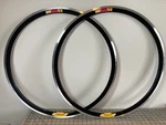 Nos Pair Of Vintage Velocity Deep 700C Msw Clincher 28H Road Rims Australia. Fixed Price $90.00.